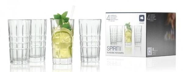 Leonardo Becher-Set Spiritii Groß 260 Ml, 4er-Set – Bild 2