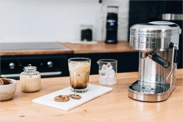 KitchenAid Halbautomatische Espressomaschine ARTISAN In Edelstahl – Bild 7