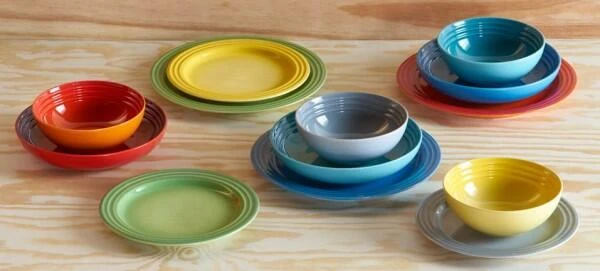 Le Creuset Frühstücksteller In Perlgrau – Bild 4