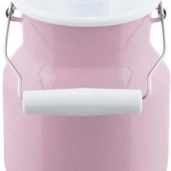 Riess Emaille Riess Milchkanne Aus Emaille In Rosa