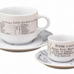 Pillivuyt Frühstückstasse Brasserie Frühstücksuntertasse Bourges: Durchmesser 165 Mm