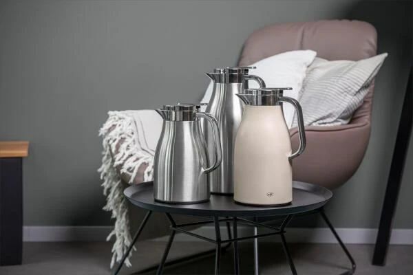 Alfi Isolierkanne Skyline In Cool Grey 1 Liter – Bild 2