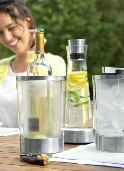 Emsa Flow Slim Flaschenkühler Edelstahl – Bild 3