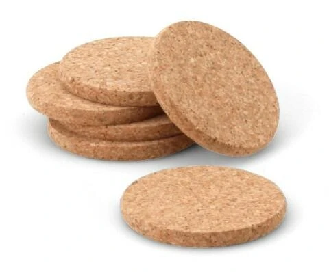 Continenta Gläseruntersetzer Aus Kork, 6er Set