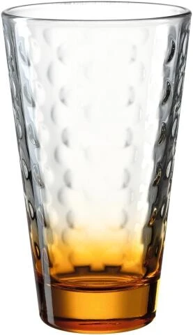 Leonardo Trinkglas OPTIC 300 Ml Orange, 6er-Set