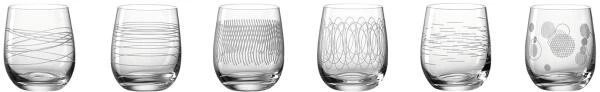 Leonardo Trinkglas CASELLA 6er-Set 360 Ml Mit Diagravur