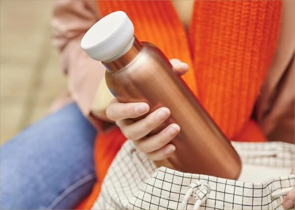 Mepal Thermoflasche Ellipse 500 Ml - Rosé Gold – Bild 5