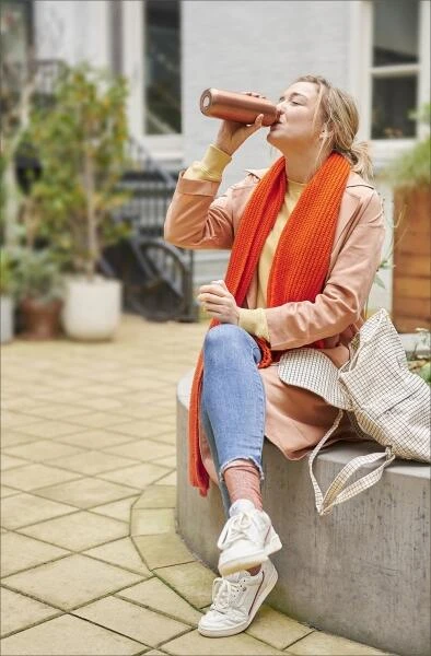 Mepal Thermoflasche Ellipse 500 Ml - Rosé Gold – Bild 4