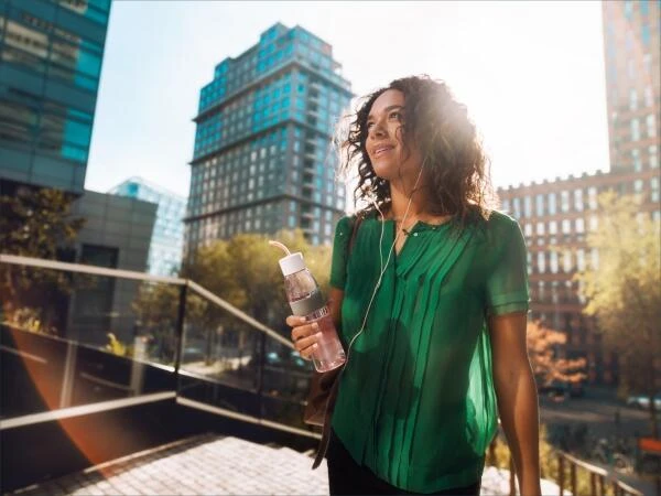 Mepal Trinkflasche Ellipse 500 Ml - Nordic Pink – Bild 2