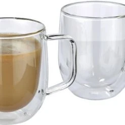 Cilio Milchkaffee-Glas Veneto, 2er Set