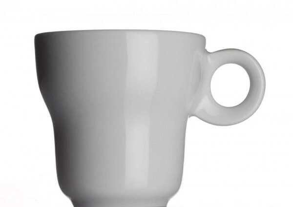 Modern Classic Espressotasse Groß Von Porzellanfabrik Walküre, Weiß