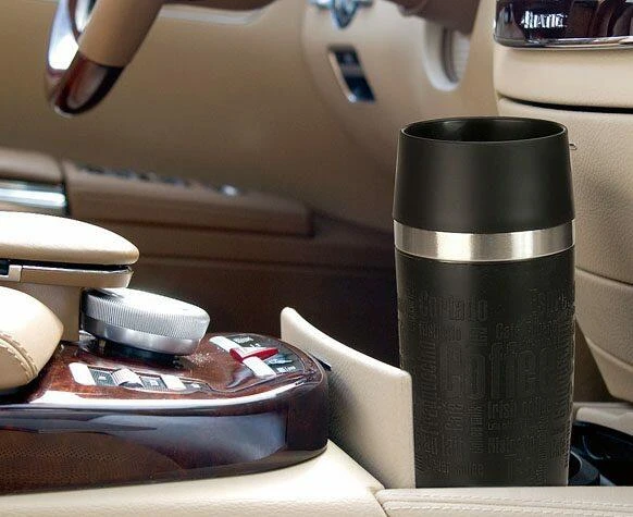 Emsa Isolier-Trinkbecher Mit Manschette Travel Mug In Schwarz 6 Emsa Isolier-Trinkbecher Mit Manschette Travel Mug In Schwarz – Bild 4