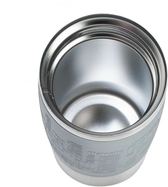 Emsa Isolier-Trinkbecher Mit Manschette Travel Mug In Pepper Grau – Bild 5