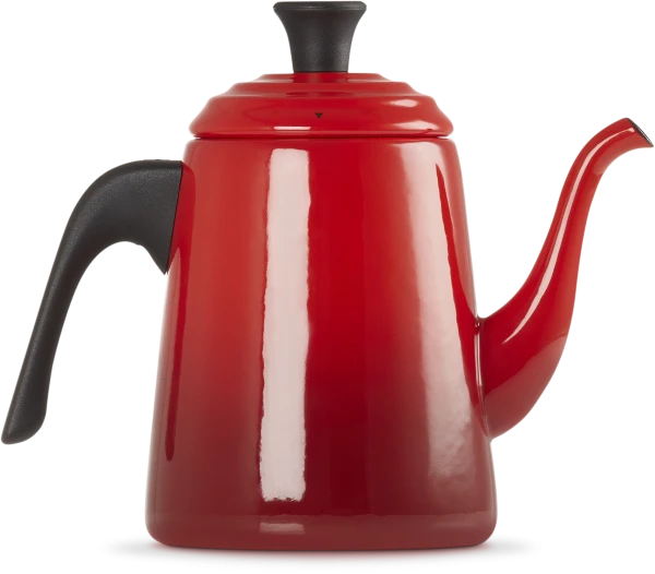 Le Creuset Wasserkessel Drip In Kirschrot