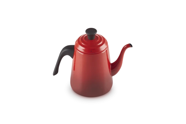 Le Creuset Wasserkessel Drip In Kirschrot – Bild 2