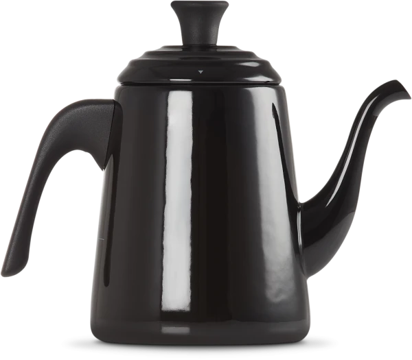Le Creuset Wasserkessel Drip In Schwarz
