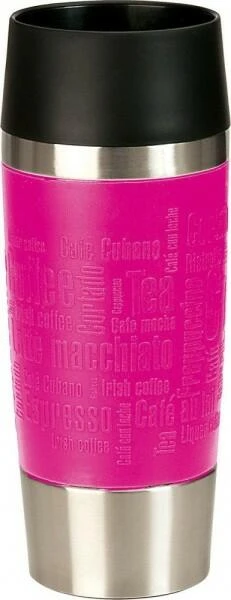 Emsa Isolier-Trinkbecher Mit Manschette Travel Mug In Pink