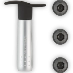 Le Creuset Screwpull Weinpumpe WA-137 Mit Softgriff In Metall