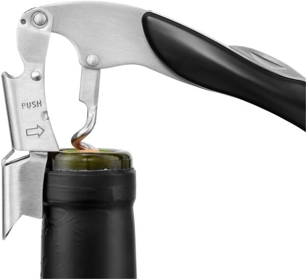 Le Creuset Screwpull Kellnermesser WT-130 Schwarz – Bild 4