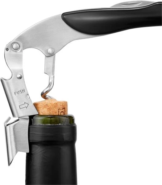 Le Creuset Screwpull Kellnermesser WT-130 Schwarz – Bild 5