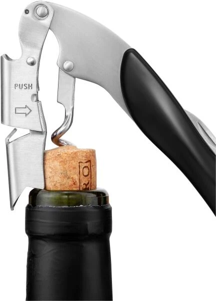 Le Creuset Screwpull Kellnermesser WT-130 Schwarz – Bild 6