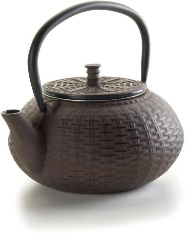 Lacor Teekanne Aus Gusseisen In Braun 0,8 L