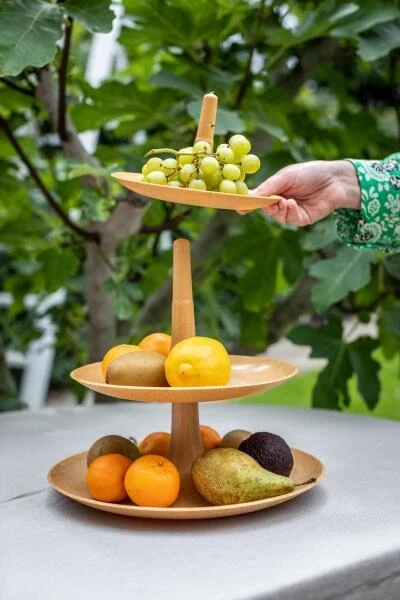 Koziol Etagere BABELL In Wood L – Bild 3