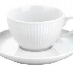 Pillivuyt Teetasse Plissé Teetasse Volumen 18 Cl, Höhe 57 Mm