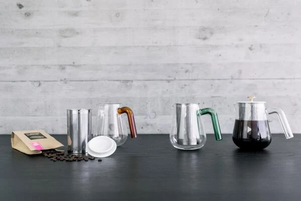 Carl Henkel Kaffeekanne X-TRACT-BREW ARCA, Amber Handle – Bild 5