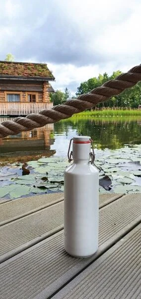 Eschenbach Porzellan Trinkflasche Bottle It 0,75 L In Weiß – Bild 6