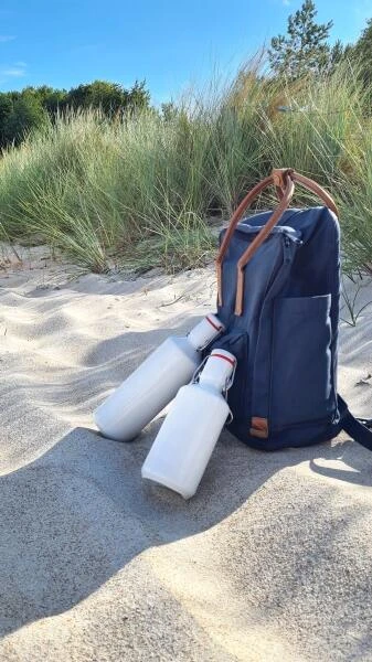 Eschenbach Porzellan Trinkflasche Bottle It 0,75 L In Weiß – Bild 5