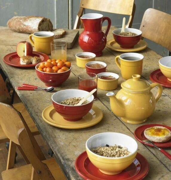 Emile Henry Dessertteller In Blau – Bild 2