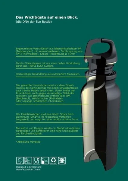 Eco Bottle Trinkflasche Designline Victory 400 Ml – Bild 2
