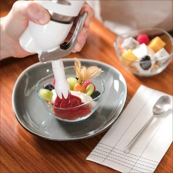 ISi Dessert Whip PLUS 0,5 L, Weiß – Bild 3