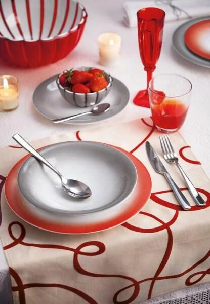 Guzzini Dessertteller Grace In Grau – Bild 2