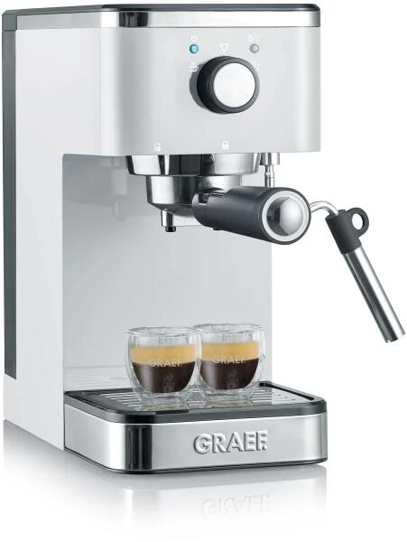 GRAEF Siebträger-Espressomaschine Salita, Weiß