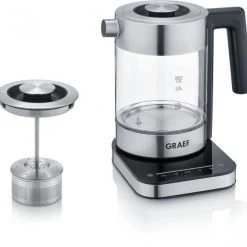 Graef Glaswasserkocher WK350 Mit Temperatureinstellung & Teesieb