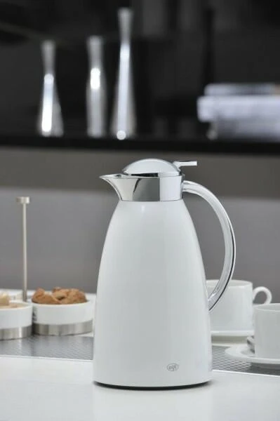 Alfi Isolierkanne Gusto Metall In Alpinweiß – Bild 3