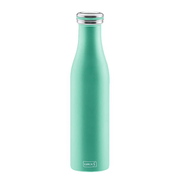 Lurch Isolierflasche In Pearl Green 0,75 L / 29,5 Cm / 7,4 Cm