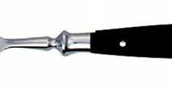 Eichenlaub Kaffeelöffel Aus Acryl, Schwarz Matt 145 Mm