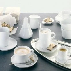Kahla Five Senses Cappuccino-Obertasse 0,25 L Weiß -Leonardo Shop Kahla Five Senses Kaffeeservice 10 l