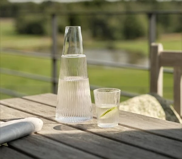 Stelton Karaffe Mit Glas Pilastro, 1 Liter – Bild 3