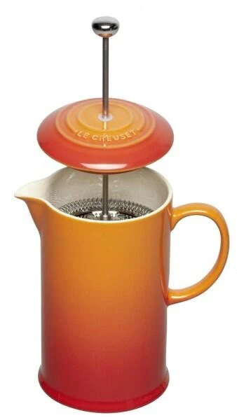 Le Creuset Kaffeebereiter In Ofenrot – Bild 3
