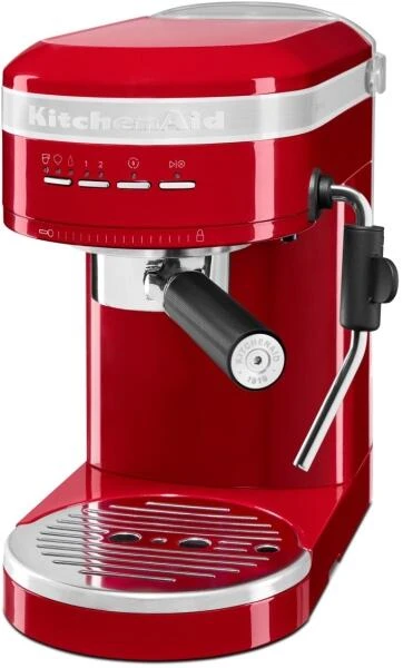KitchenAid Halbautomatische Espressomaschine ARTISAN In Empire Rot – Bild 2