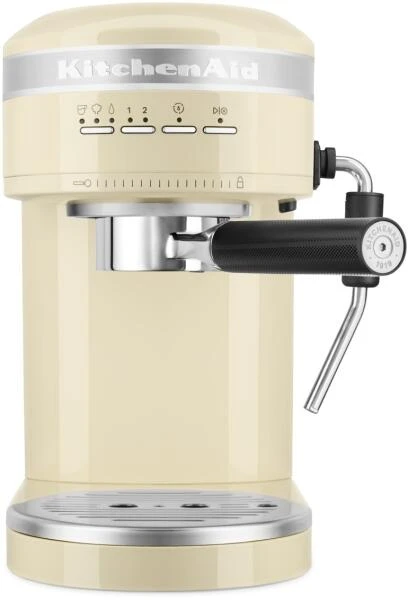KitchenAid Halbautomatische Espressomaschine ARTISAN In Creme