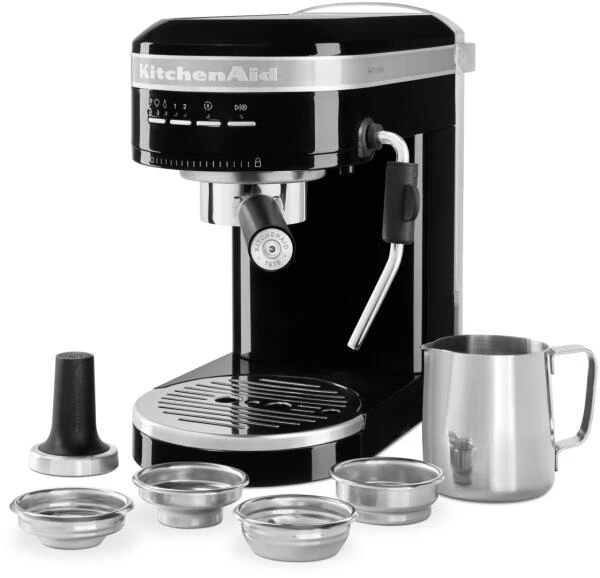 KitchenAid Halbautomatische Espressomaschine ARTISAN In Onyx Schwarz – Bild 5