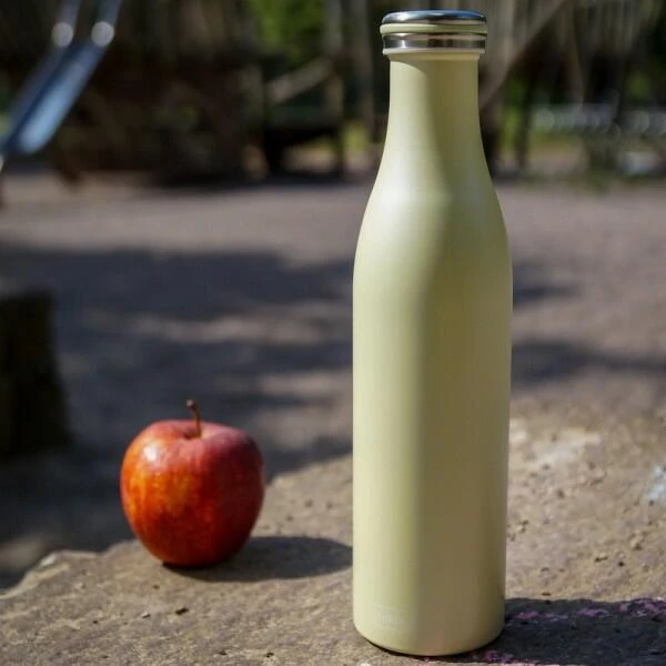 Lurch Isolierflasche In Pearl Yellow 500 Ml / 24 Cm / 6,5 Cm – Bild 2