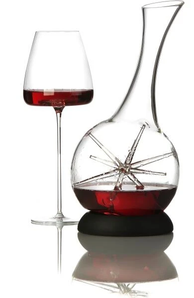 Zieher Dekanter/Karaffe Star Mit Standfuß – Bild 2