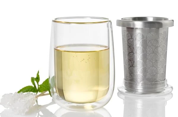 AdHoc Teeglas Mit Teefilter Fusion Glass, 0,4 L – Bild 3