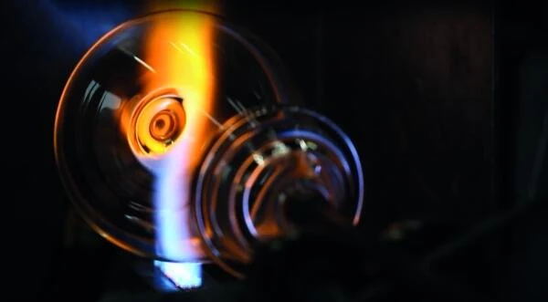 Zieher Dekanter/Karaffe Star Mit Standfuß – Bild 6